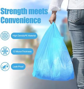 Bolsas de Plástico Reutilizables y Desechables Huamaohengchun para Camisetas, Comestibles, Tiendas de Conveniencia, Alimentos y Supermercados - Product Image 4