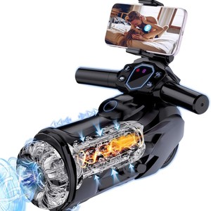 <span class=keywords><strong>Masturbador</strong></span> <span class=keywords><strong>Masculino</strong></span> Eléctrico Telescópico con Vibración y Succión, con Calefacción, Bluetooth y Rotación, Tipo Copa de Avión para Motocicleta - Product Image 5