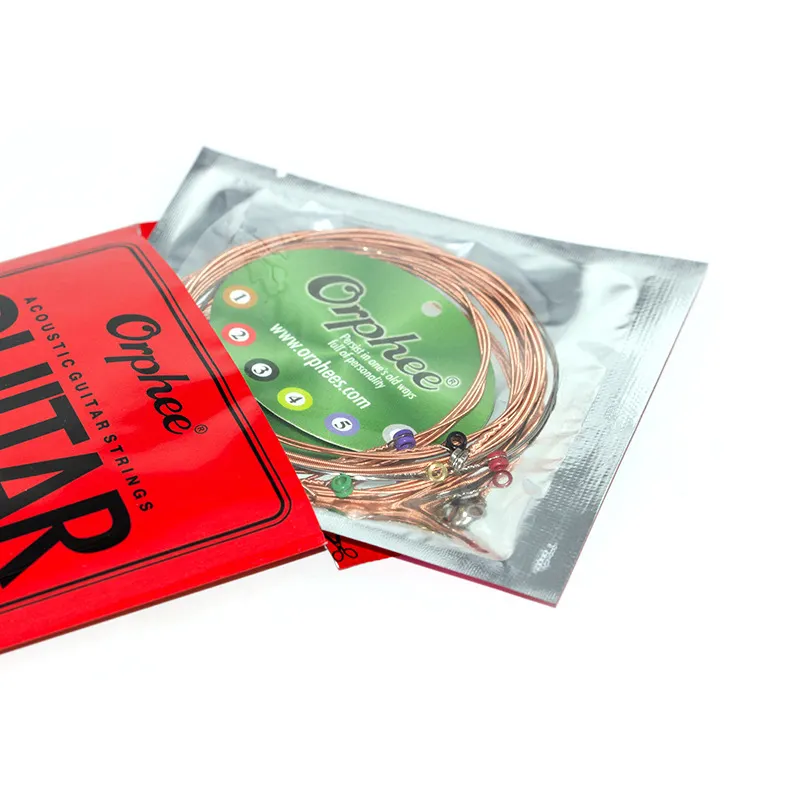 bass guitar 6 string Guitar accessories Orphee strings TX620-P copper low price wooden low price