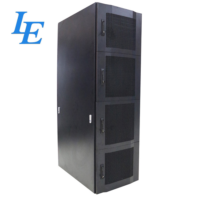 Server Rack 19 Inch 42U Co-location Data Center Network Rack Cabinet Vented Door IP20 Protection 1000kg Static Loading Capacity