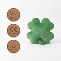 Porte-clés en peluche intelligent Green Bear ChatGPT AI TOY avec LED lumineuse variable, Q&A instantané intelligent, personnalisation en petite série