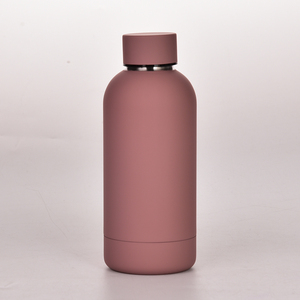 Personnalisable Logo Impression Double Couche En <span class=keywords><strong>Acier</strong></span> Inoxydable Isolé 350ml Mini Bouteille D'eau Cadeau D'affaires En Gros - Product Image 4