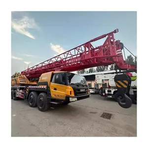 2021 Year Used Original 80 Ton Sany STC800 Truck Mounted Crane Mobile Crane Truck For Sale