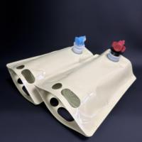 1L 1,5L Aluminiumfolie zakje met kraantje voor sap, wijn, koffie, dranken, vloeistofdispenser verpakking