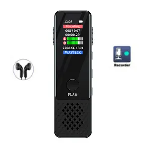 TYPE-C Interface Dual Mirror Body Groot Geheugen Mp3 Player Mini Sound Audio Voice Recorder