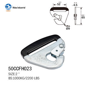 Super Vendeur Hidea – Crochet de remorque et de camion robuste à plaque <span class=keywords><strong>plate</strong></span> de 2 po, haute résistance, zingué, pour le contrôle du chargement - Product Image 4
