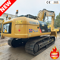 Excavatrice de 20 tonnes d'occasion, excavatrice Cat 320D en vente