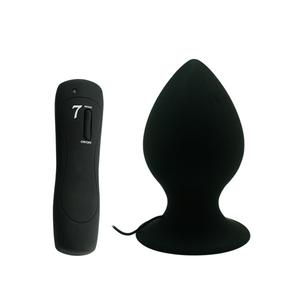Aphrodisia mainan seks pria, 7 Mode bergetar <span class=keywords><strong>Mega</strong></span> Anal Plug besar silikon Butt Plug kuat hisap cangkir dasar tahan air <span class=keywords><strong>Vibrator</strong></span> Anal - Product Image 1