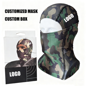 थोक कस्टम लोगो हीट-ट्रांसफर प्रिंटिंग लुभावनी मोटरसाइकिल विंडप्रूफ फुल फेस कवर साइकिल डिजाइन बैलाकलव स्की मास्क - Product Image 5