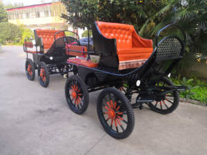 Penjualan langsung pabrik becak tarik tangan Kereta Kuda poni maraton Mini mewah - Product Image 5