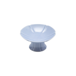 Chinese <b>Ceramic</b> Stemmed Fruit <b>Plate</b> Porcelain Round Elegant High Footed Tea Tray For Wedding Living Room Snack Dessert Bowl - Product Image 5