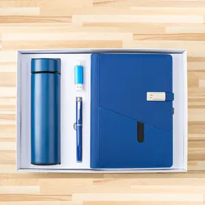 Лидер продаж, 2024, новый продукт, идеи, термо-фляга для бутылки воды, ручка для ноутбука, USB-фляга, корпоративный рекламный подарочный набор