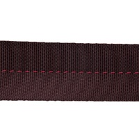 Sangle en nylon élastique de haute qualité de 38 mm avec bande en nylon uni rayée au centre de 1,5 pouce