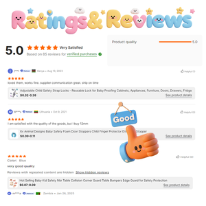 מנעול ילד ארון מנעול תינוק בטיחות בטיחות לתינוק מגנטי הגהה רצועות בטיחות ילדים ארונות - Product Image 6