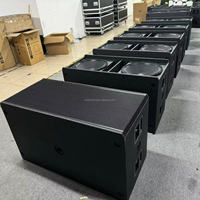 Sub 8008-AS Subwoofer Double Subwoofer actif de 18 pouces avec système de son professionnel HDL 6-A Powered Line Array Speaker