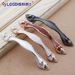 Lideshi European Style Cabinet Door Handles 2242 Antique Bronze Plated Furniture Hardware Handle Easy Installation - Product Image 1