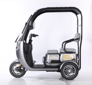 Трехколесный Электрический трехколесный велосипед для взрослых с открытым кузовом - Product Image 2