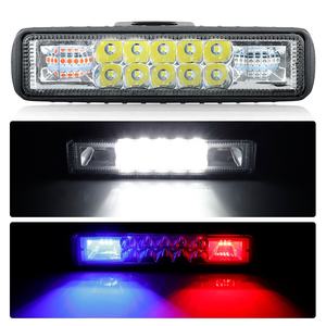 <span class=keywords><strong>Auto</strong></span> 6 pouces 30W Double Couleur Magasin Rouge Bleu Led Fog Light Work Offroad Barre Lumineuse De La Lampe - Product Image 6