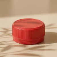 Prix bas en gros 30mm bouchon en plastique vert sûr et épais bouchon de boisson Logo personnalisable
