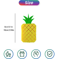 Nouveau jouet anti-stress ananas amusant, jouet sensoriel de poche pour soulager le stress et l'anxiété, pour enfants et adultes