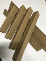 Vente en gros de tubes postaux triangulaires en papier brun kraft ondulé Boîte postale pour boîtes d'emballage de fleurs parapluie