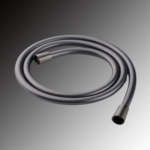 Vimijia Exclusivo para Comercio Transfronterizo: Pistola de Ducha Manual de Latón de 1/2 Pulgada con Manguera de PVC Gris para Agua Fría y Caliente - Product Image 1