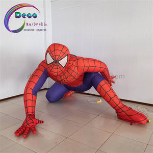 Publicité extérieure, figurines gonflables <span class=keywords><strong>Spiderman</strong></span>, modèle de taille de super-héros, statue pour la promotion - Product Image 2