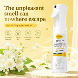 Désodorisant pour animaux de compagnie Zourunan 400ml, formule végétale au jasmin, spray continu pour nettoyer les odeurs de chiens et de <span class=keywords><strong>chats</strong></span>, vente en gros, fournisseur OEM ODM - Product Image 2