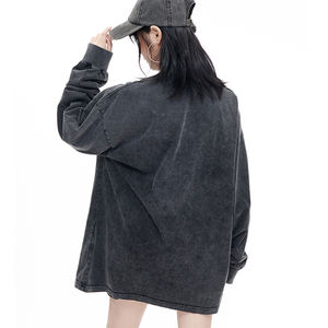 Camiseta de manga larga Dry Fit Diseño de logotipo personalizado Camiseta vintage Camiseta deportiva y de alta calidad Ventas al por mayor - Product Image 2