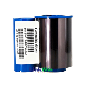 Chất lượng cao màu <span class=keywords><strong>Ribbon</strong></span> 800015-440 YMCKO 200 in/cuộn cho ngựa vằn p310i p320i p330i p330m p420i p430i p520i ID thẻ máy in - Product Image 2