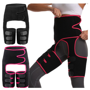 BunnyHi SY003 Ceinture <span class=keywords><strong>de</strong></span> Compression Amincissante pour Cuisses et Jambes, Effet Sudation, Rehausseur <span class=keywords><strong>de</strong></span> Fesses, avec Fermeture Éclair - Product Image 1