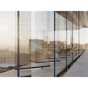 Nghệ Thuật Trang Trí An Toàn Có Rãnh Mẫu Texture Vải Interlayer Eva Pvb Chất Lượng Hàng Đầu Tùy Chỉnh Dây Rõ Ràng 221 Nhiều Lớp Lưới Thủy Tinh - Product Image 6