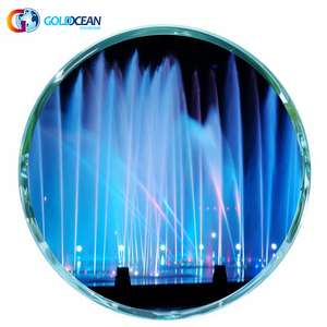 Fontaine musicale extérieure chinoise grand format avec éclairage - Product Image 1