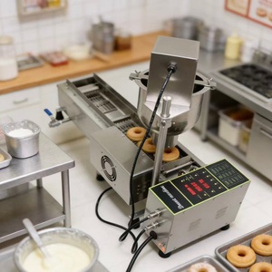 Máquina Industrial Eléctrica para Hacer Mini Donas, Máquina Comercial de Acero Inoxidable de Grado Alimenticio para Hacer Donas - Product Image 6