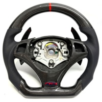 Volant de course BMW Série E pour E36 E39 E46 E60 E90 E92 E93 X5 E70, amélioration en fibre de carbone