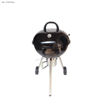 Accessoire de barbecue professionnel pour extérieur, gril à charbon de bois jetable avec retourneur automatique pour barbecue en plein air