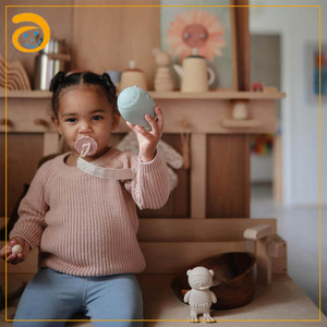 Clip per Ciuccio in Cotone Muslin, Catena <span class=keywords><strong>Portaciuccio</strong></span>, Accessori per l'Alimentazione del Neonato - Product Image 5