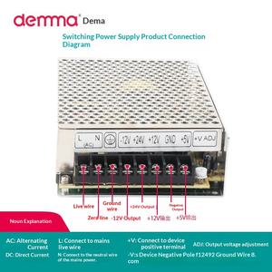 Fuente de Alimentación Conmutada con Monitoreo <span class=keywords><strong>D</strong></span>/T/Q, 220-24V Industrial, 3A/5A/20A Ajustable, Transformador de Seguridad de Alta Eficiencia - Product Image 4