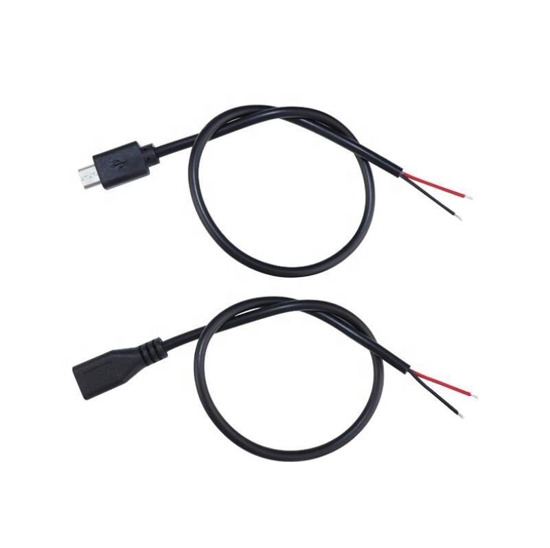 Universal Micro <strong>USB</strong> Charger 10cm 20cm High Speed 4 <strong>Wire</strong> Data Micro <strong>Usb</strong> to Open <strong>Bare</strong> <strong>End</strong> <strong>Cable</strong>