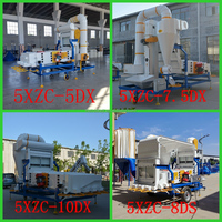 Machine de nettoyage de grains de sésame, graines de lin, cacao, chia, café et soja pour silo à céréales : Système de pré-nettoyage avancé