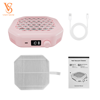 Aspirateur à poussière pour ongles rechargeable OEM, 4200 tr/min, 10 vitesses réglables, avec filtre haute densité pour la maison, le salon et la manucure