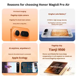 Nouveauté <span class=keywords><strong>HONOR</strong></span> Magic8 Pro Air avec écran de 6,31 pouces, processeur Dimensity 9500, batterie de 5000 mAh, triple appareil photo, focale complète - Product Image 5