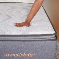 Memory-Schaum-Matratze Maßgefertigte Einzel- und Doppelgröße Latex-Matratze Bett Vakuumverpackt Qualitäts-Komprimierte 3-Zonen-Taschenfederkern-Hybridmatratze