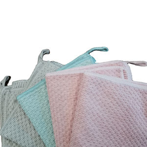 Serviettes de nettoyage de cuisine en microfibre chiffons à vaisselle microfibre poussière et verre chiffon de nettoyage serviette d'élimination - Product Image 2