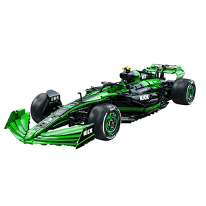 64010 <span class=keywords><strong>Sauber</strong></span> C44 Coche de Carreras, Bloques de Construcción de Modelos de Coches de Carreras, Juguetes de Ladrillos de Vehículos Superdeportivos, Regalos para Adultos y Niños - Product Image 1