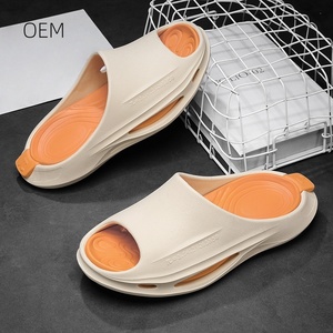 Pantofole estive personalizzate alla moda EVA lussuose con motivo animale ricamato con Logo <span class=keywords><strong>Laser</strong></span> con Design morbido per scivoli sportivi aumentati - Product Image 3