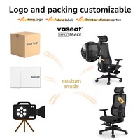 Chaise de bureau ergonomique en tissu, certifiée BIFMA, pivotante et réglable, pour usage commercial, hospitalier et scolaire