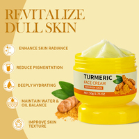 Offres Spéciales 50g naturel biologique réduire la pigmentation hydratant nourrir la peau crème pour le visage au curcuma