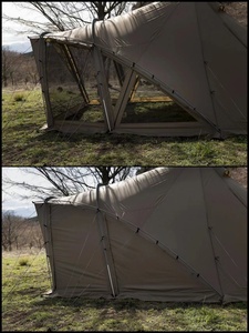 Tente de camping grande capacité, imperméable, quatre saisons, design unique pour toute la famille - Product Image 4