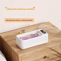 Nettoyeur à ultrasons transfrontalier pour lunettes, lentilles de contact, aligneurs dentaires et bijoux, usage domestique, en ABS